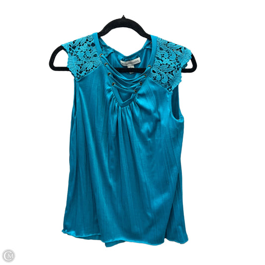 Top Sleeveless By New York Laundry In Blue, Size: Xl