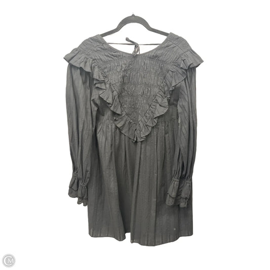Dress Casual Midi By Urban Outfitters In Black, Size: Sp