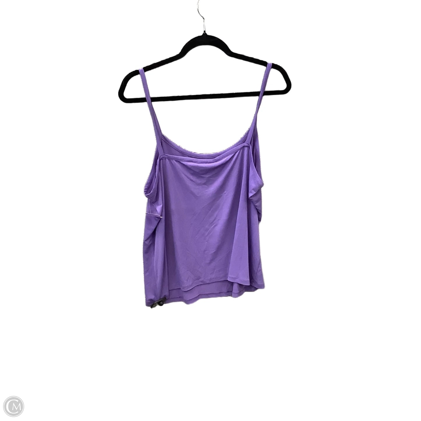 Top Cami By Attitude In Purple, Size: L