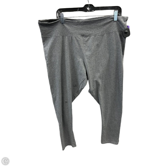 Pants Leggings By Falls Creek In Grey, Size: 22