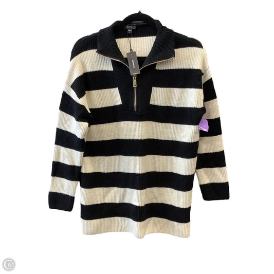 Sweater By Express In Striped Pattern, Size: S