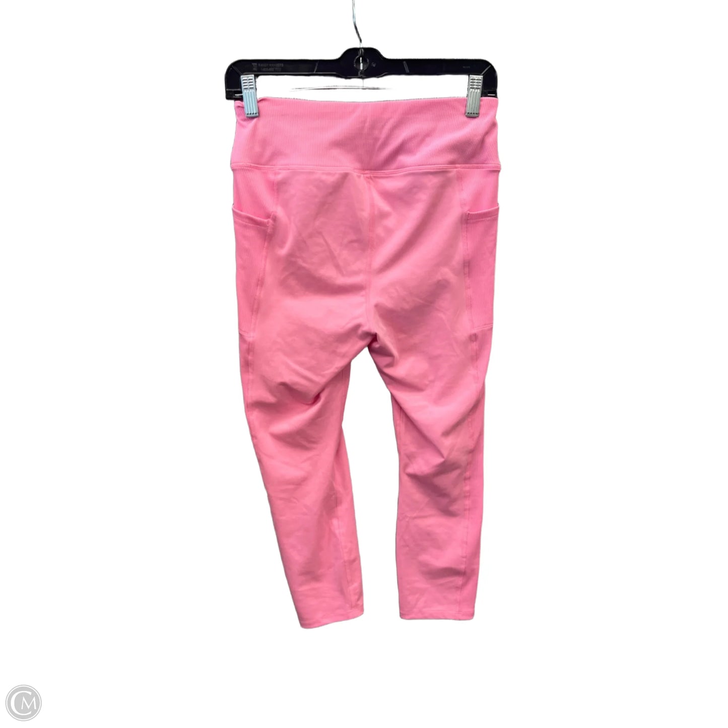 Athletic Leggings By Athletic Works In Pink, Size: M