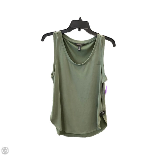 Top Sleeveless By Banana Republic In Green, Size: S