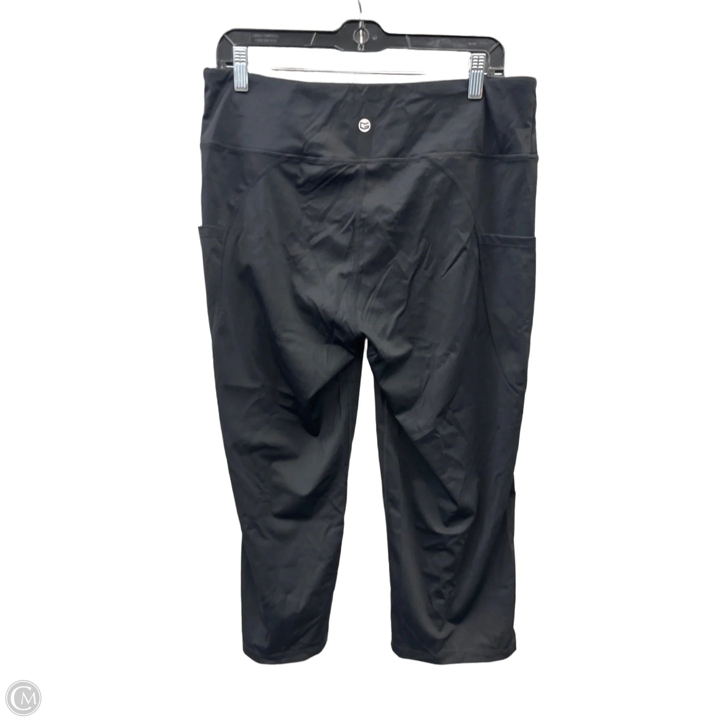Athletic Capris By Clothes Mentor In Black, Size: Xl