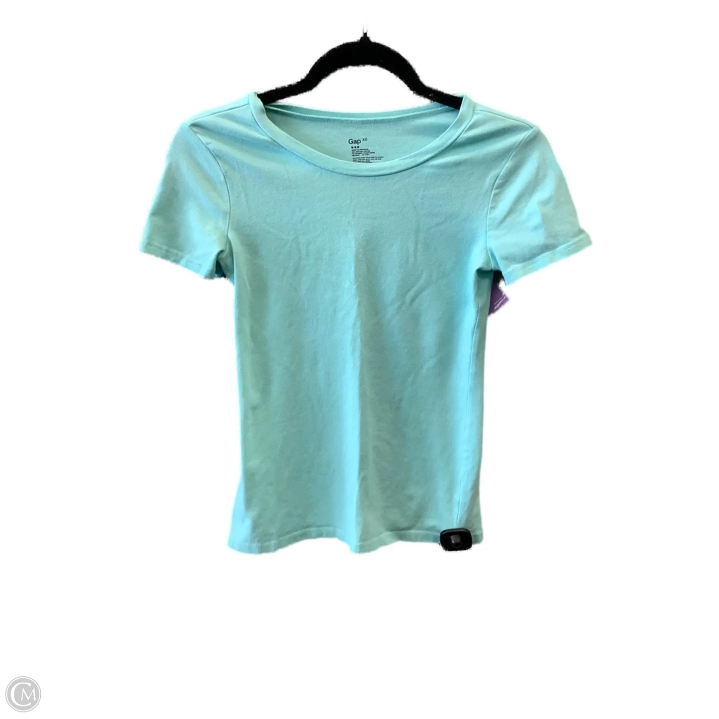 Top Short Sleeve Basic By Gap In Blue, Size: Xs