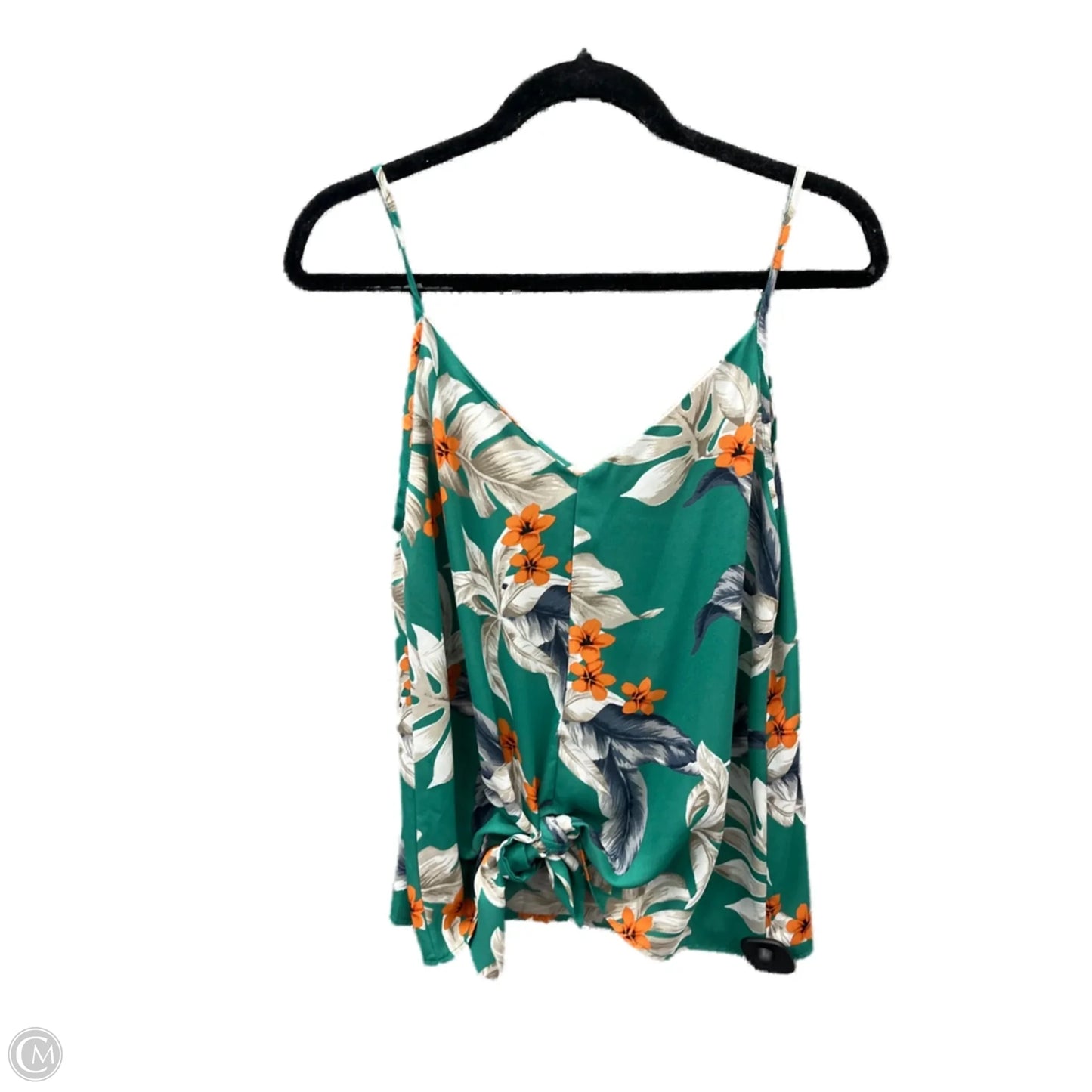 Top Sleeveless By West Kei In Green, Size: S