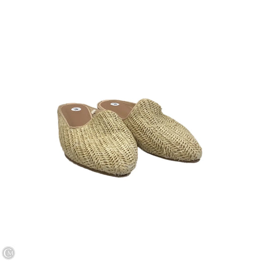 Sandals Flats By Universal Thread In Yellow, Size: 10