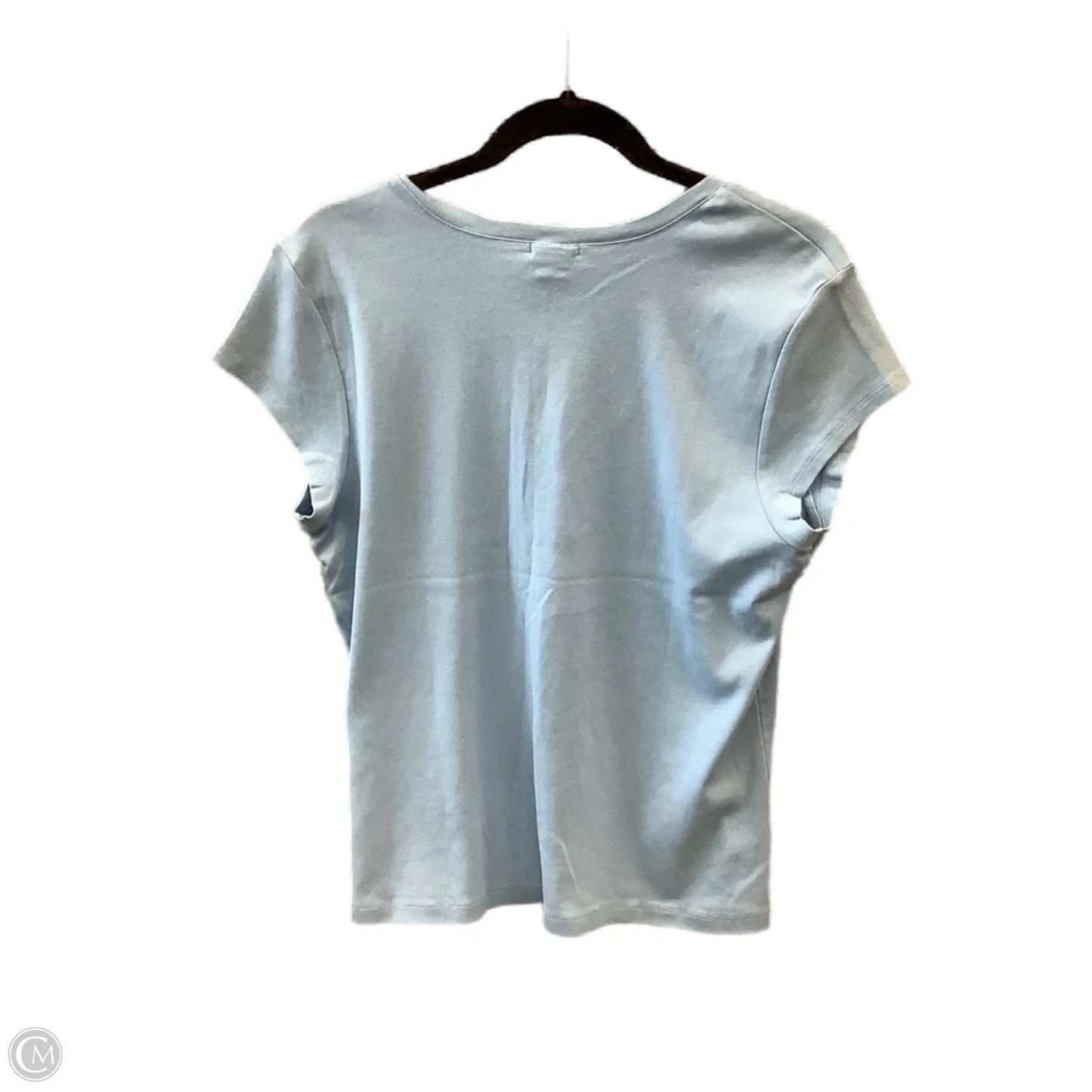 Top Short Sleeve Basic By Old Navy In Blue, Size: Xl