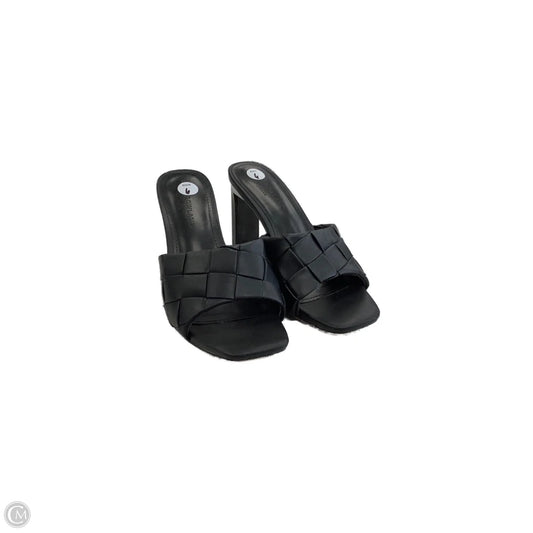 Shoes Heels Block By Just Fab In Black, Size: 6