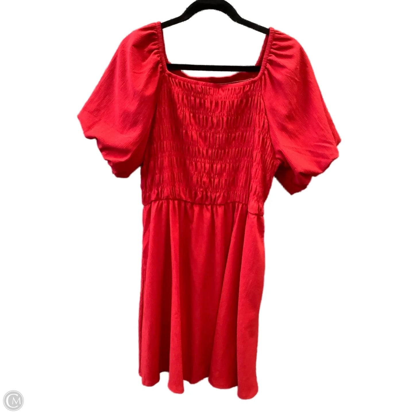 Dress Casual Midi By Lularoe In Red, Size: L