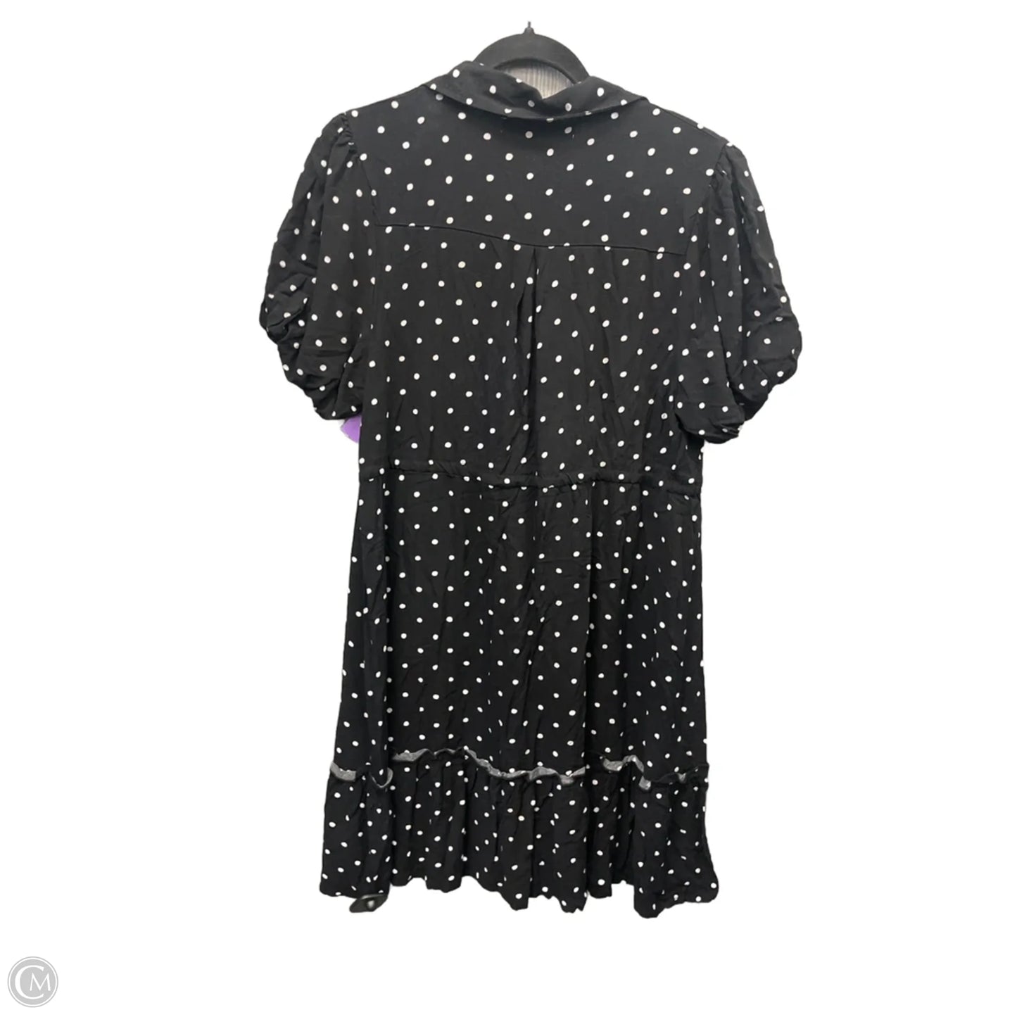 Dress Casual Midi By Clothes Mentor In Black, Size: L