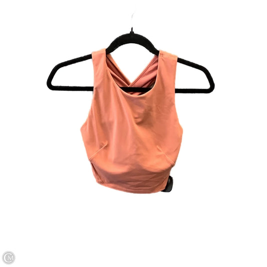 Athletic Bra By Lululemon In Orange, Size: 6