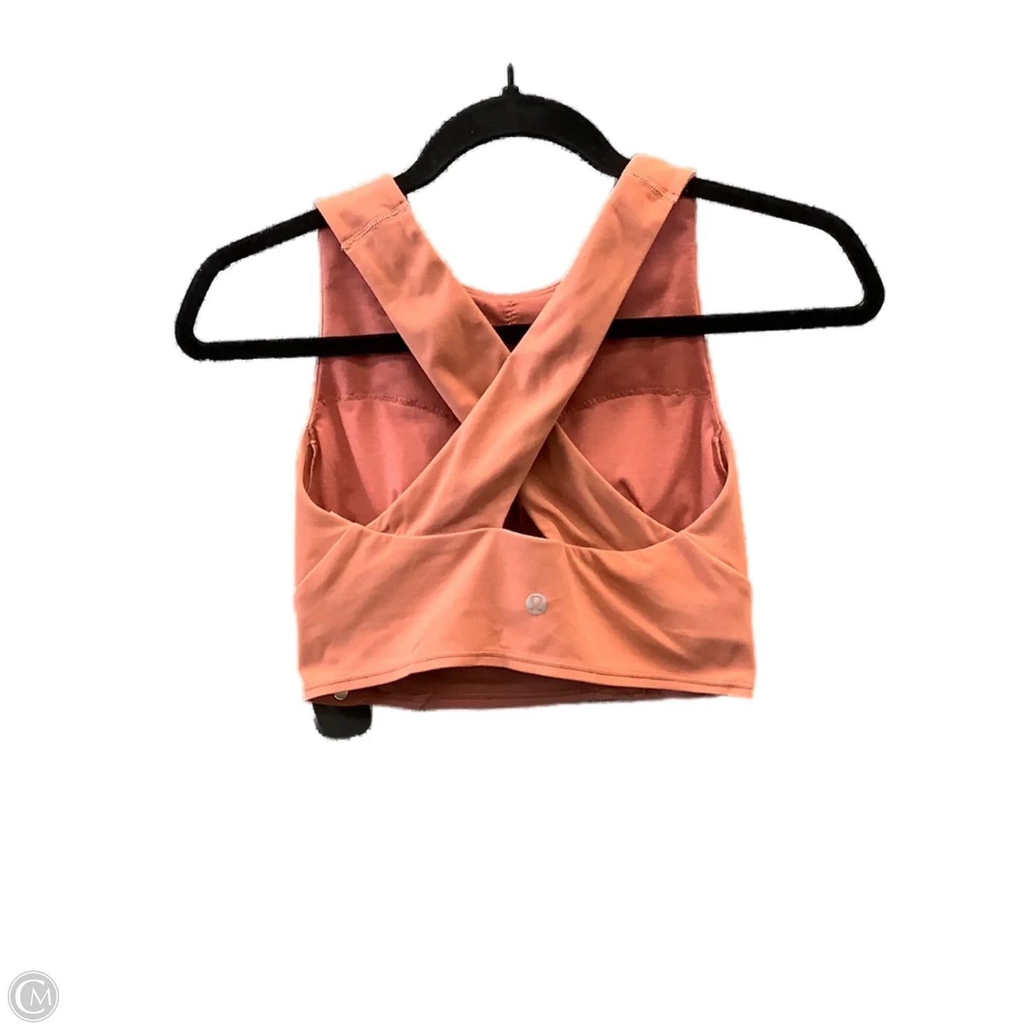 Athletic Bra By Lululemon In Orange, Size: 6