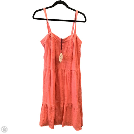 Dress Casual Midi By Knox Rose In Pink, Size: S