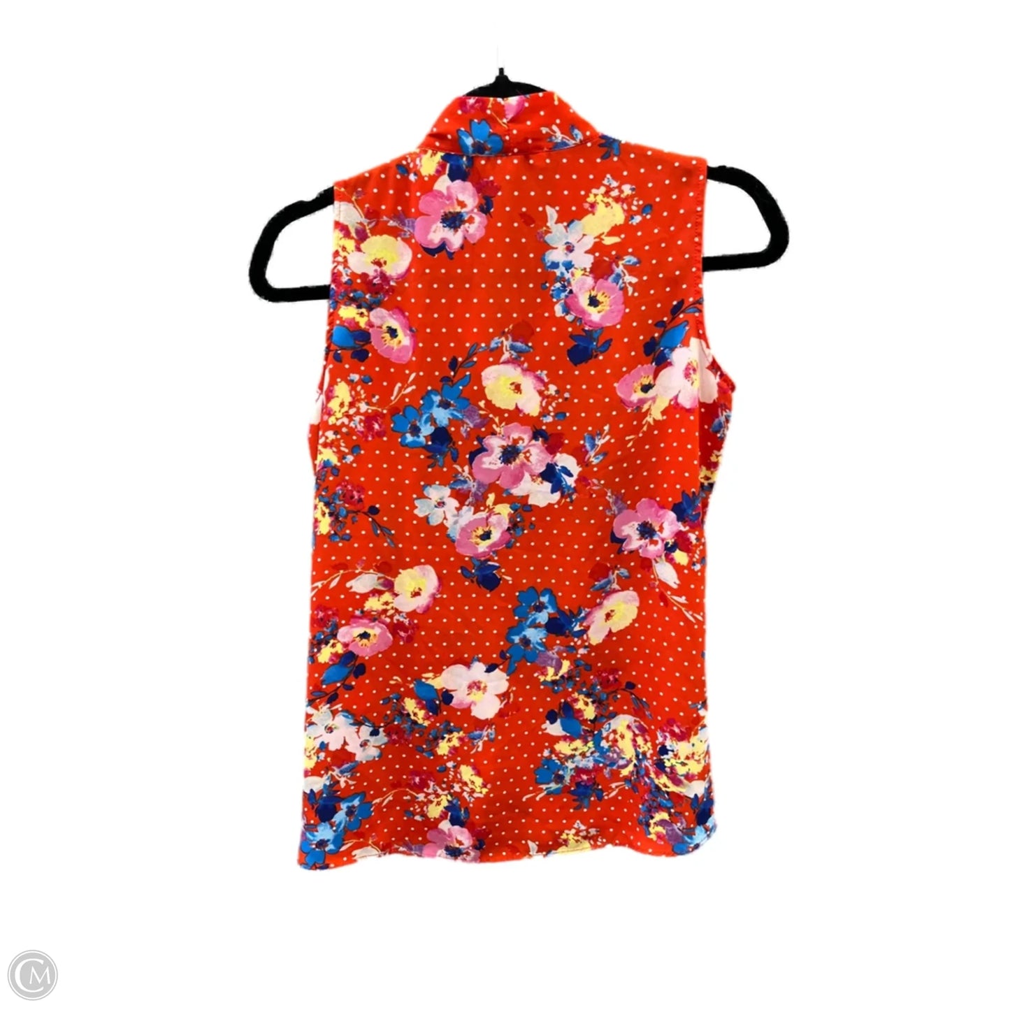 Top Sleeveless By Rose And Olive In Orange, Size: Xs