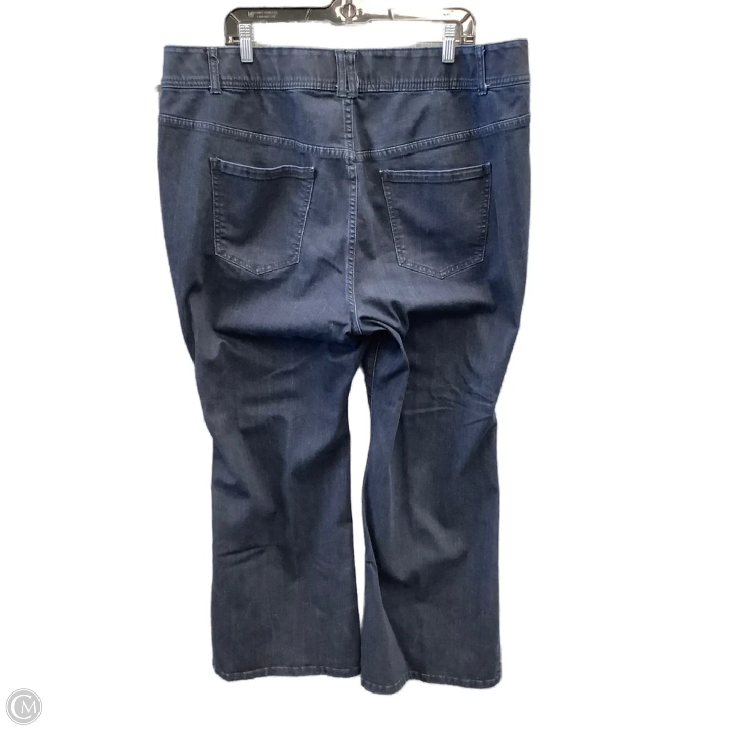 Jeans Flared By Lane Bryant In Blue Denim, Size: 22