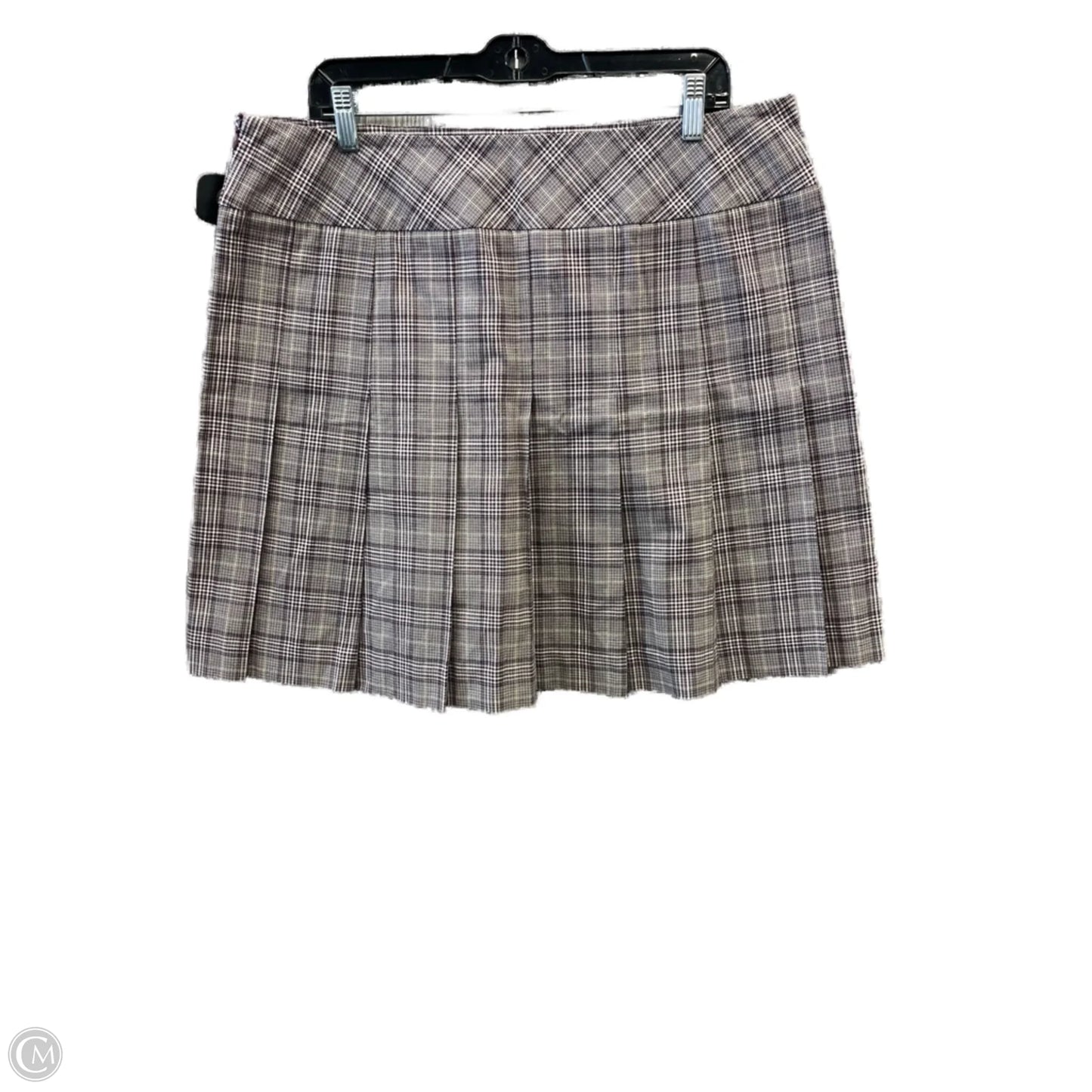 Skirt Midi By Loft In Plaid Pattern, Size: 16