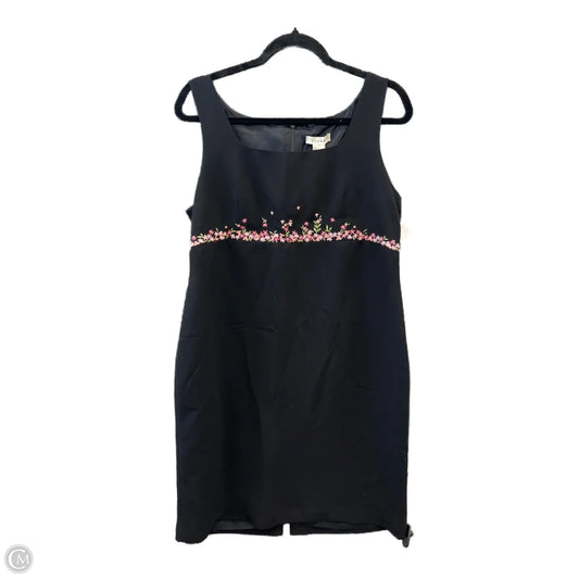 Dress Casual Midi By Kenar In Black, Size: 14