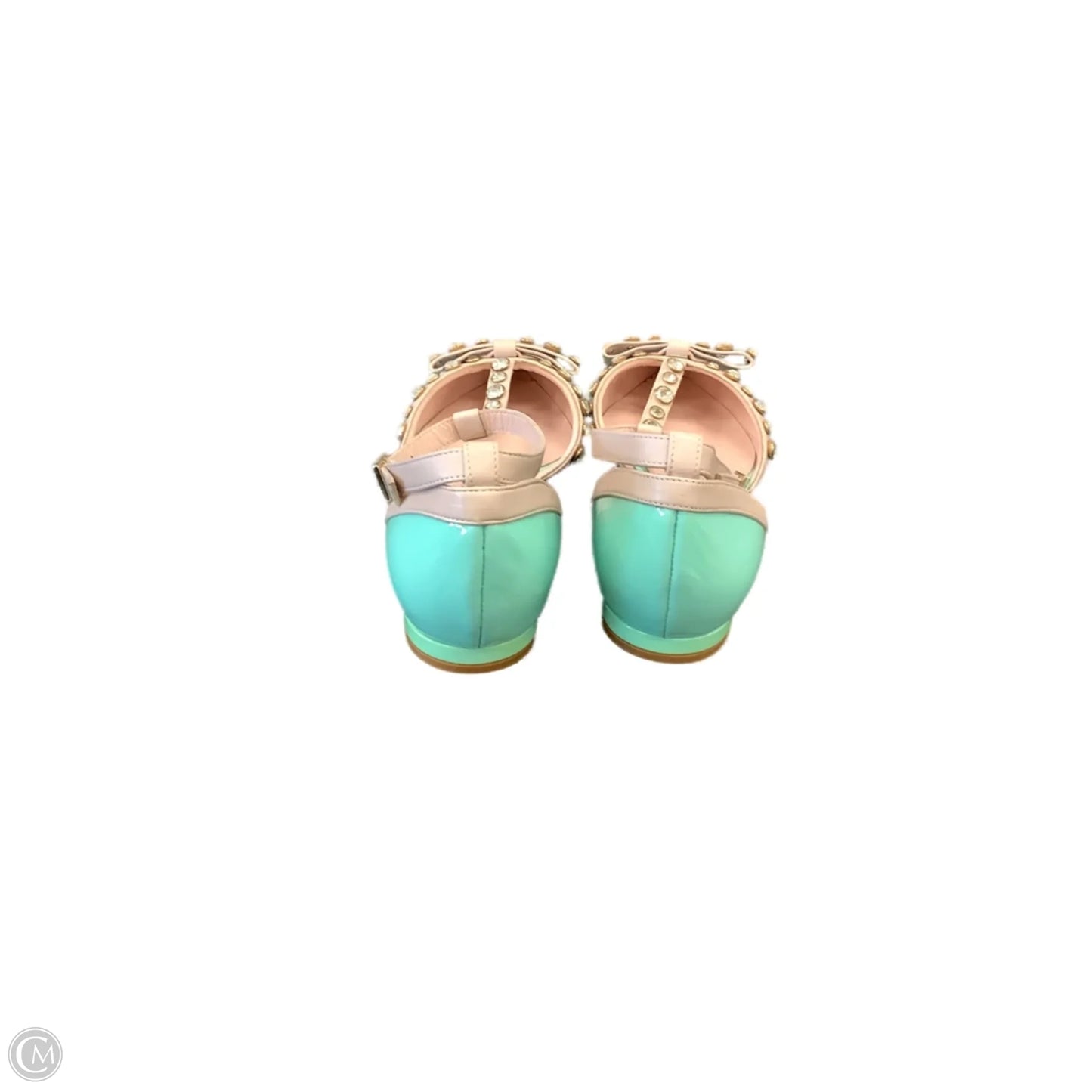 Sandals Designer By Kate Spade In Teal, Size: 6