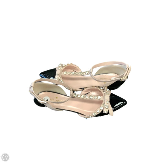 Sandals Designer By Kate Spade In Black, Size: 6