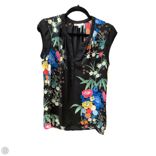 Top Sleeveless By Dr2 In Floral Print, Size: M