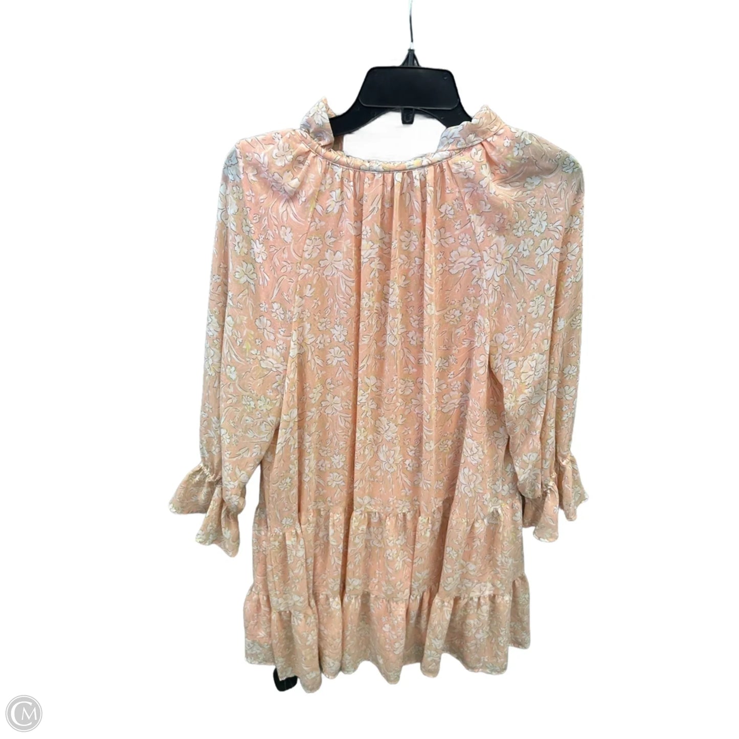 Dress Casual Midi By Cato In Pink, Size: L