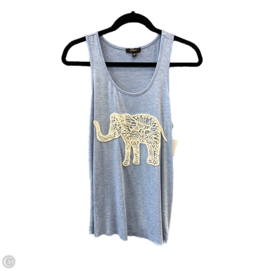 Top Sleeveless By Cupio In Blue, Size: M