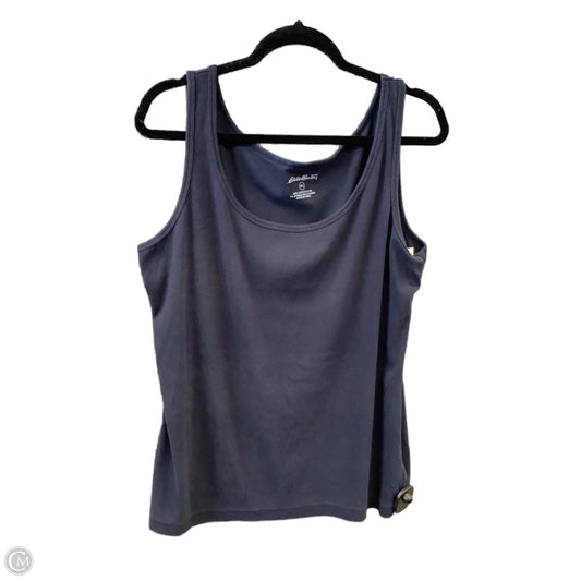 Tank Top By Eddie Bauer In Blue, Size: Xxl
