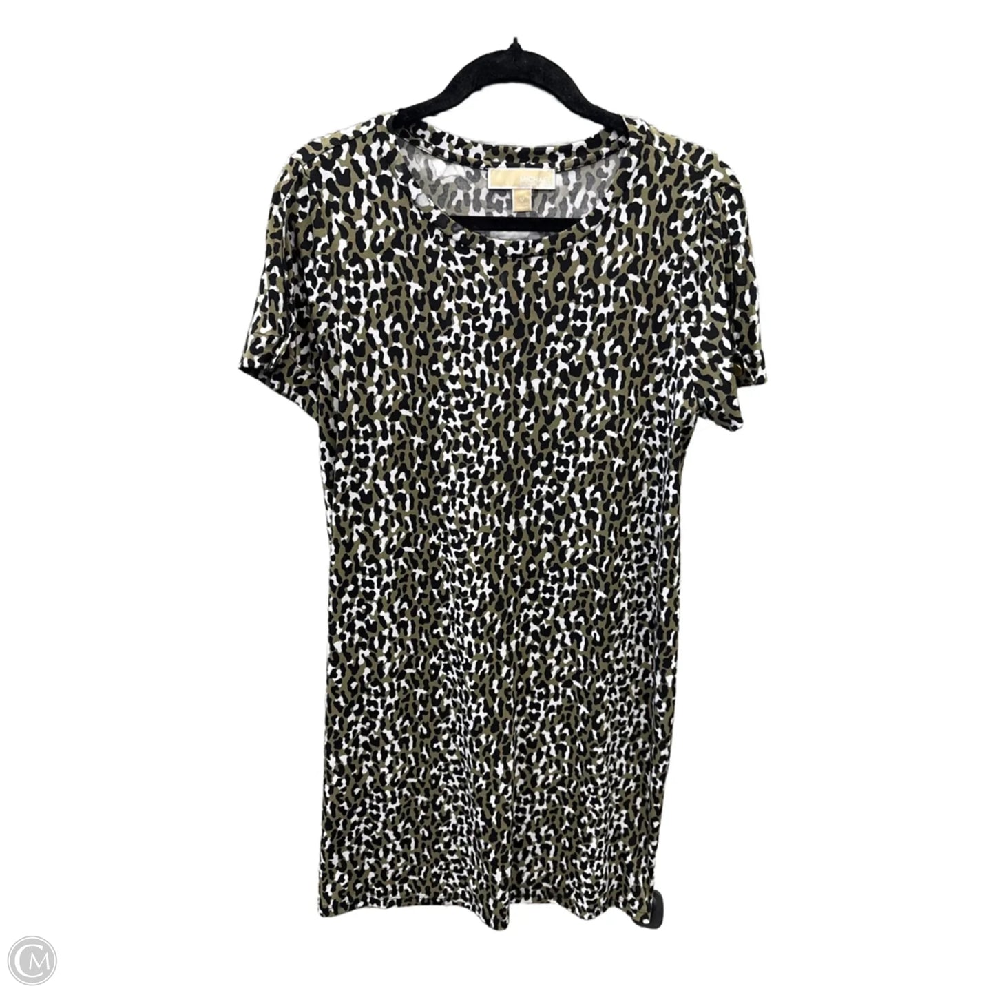 Dress Casual Midi By Michael By Michael Kors In Animal Print, Size: M