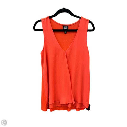 Top Sleeveless By Bobeau In Orange, Size: M