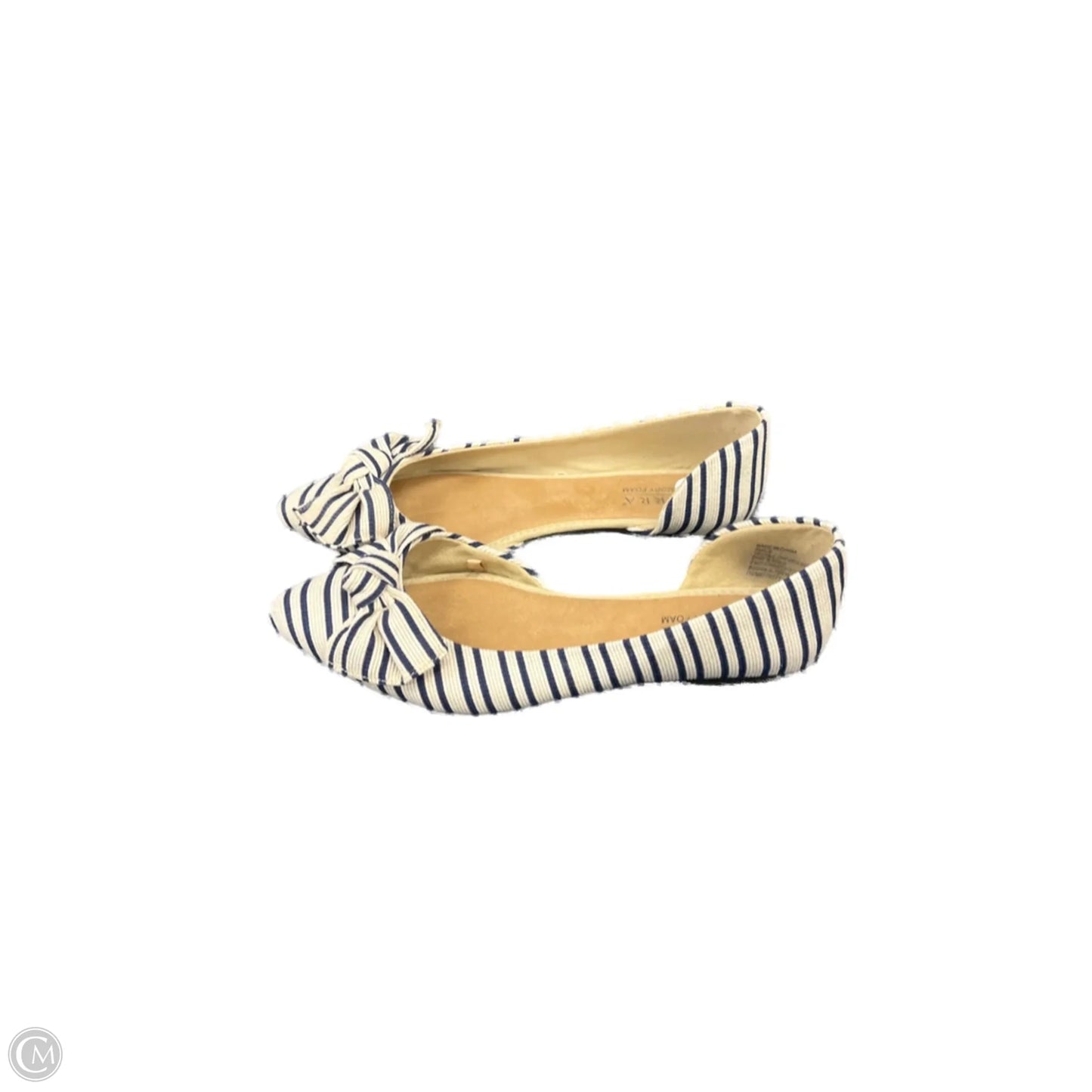 Shoes Flats By Serra In Striped Pattern, Size: 9