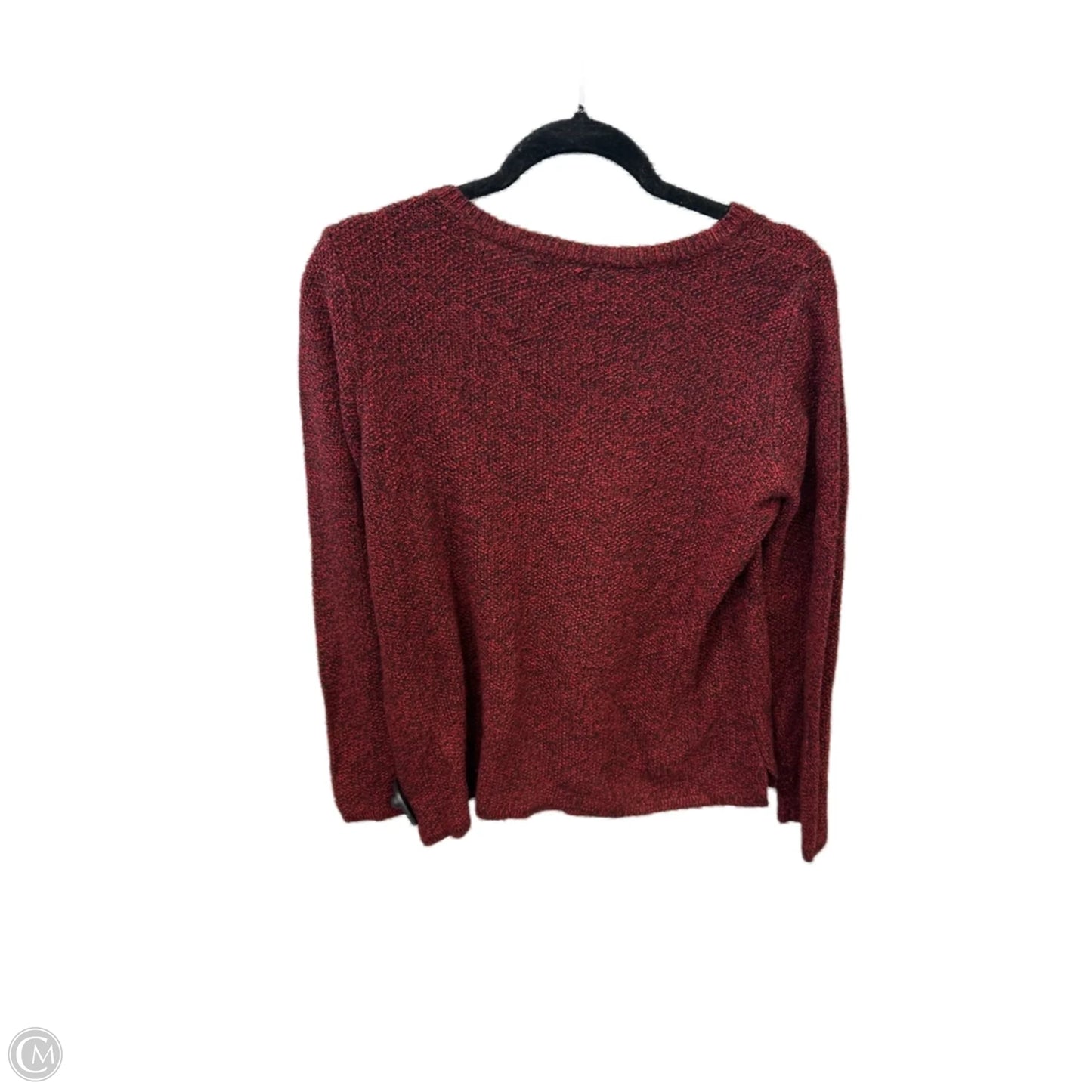 Sweater By Croft And Barrow In Red, Size: L