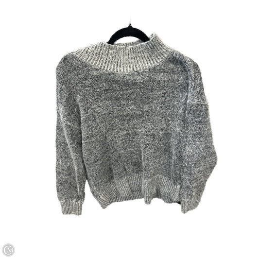 Sweater By Falls Creek In Grey, Size: 1x
