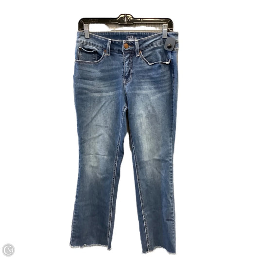 Jeans Boot Cut By Time And Tru In Blue Denim, Size: 12
