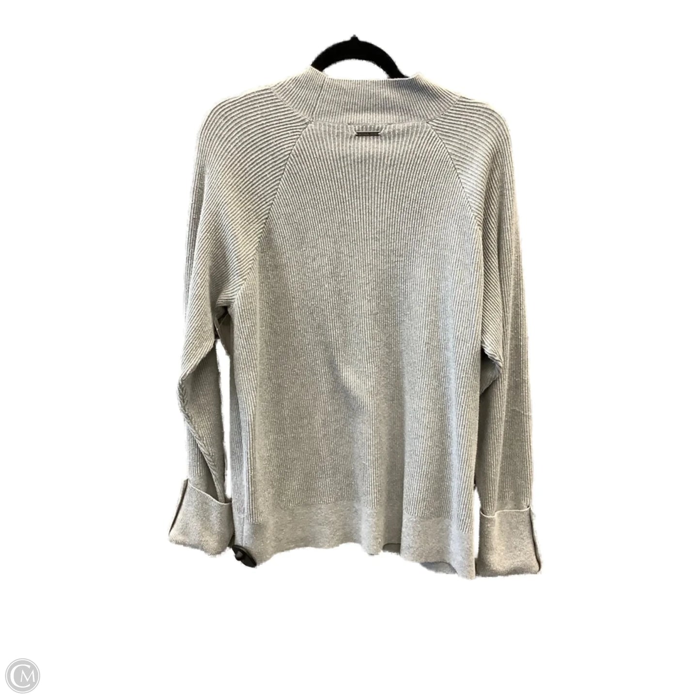 Sweater By Michael By Michael Kors In Grey, Size: Xl