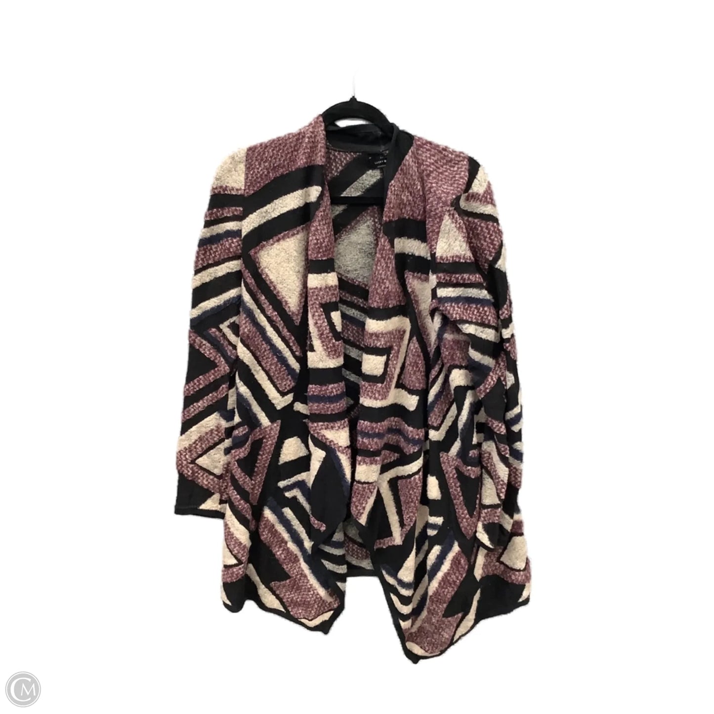 Cardigan By Lucky Brand In Purple, Size: M