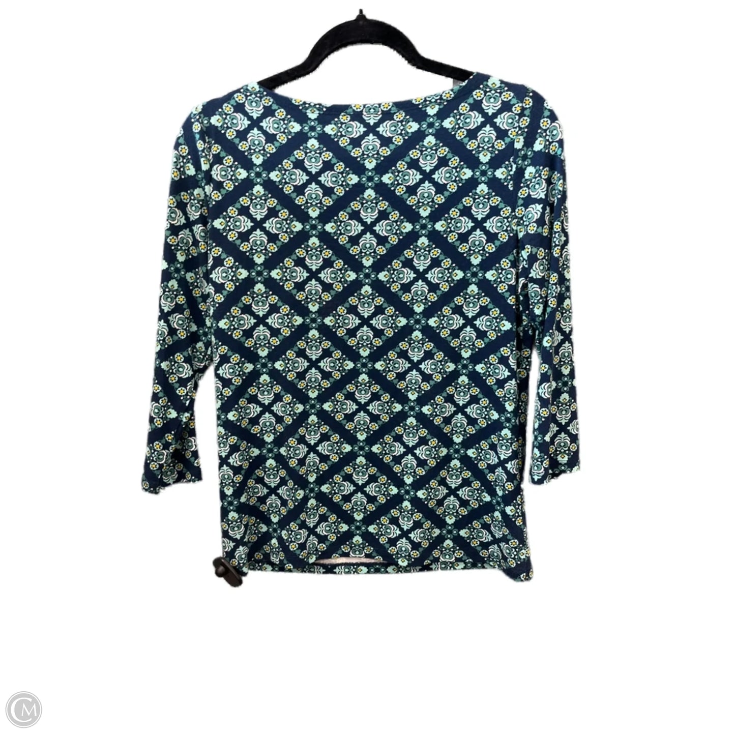 Top Long Sleeve By Ann Taylor In Blue, Size: Xs