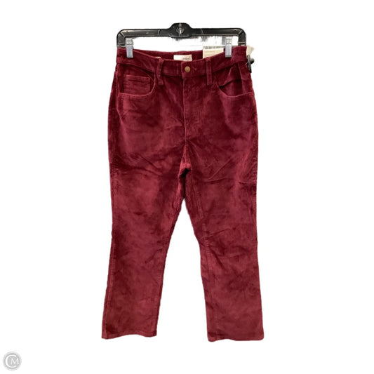 Pants Corduroy By Universal Thread In Maroon, Size: 8
