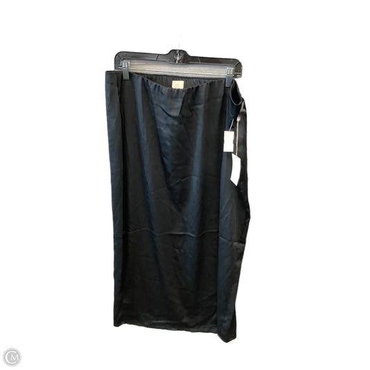 Skirt Maxi By A New Day In Black, Size: 14