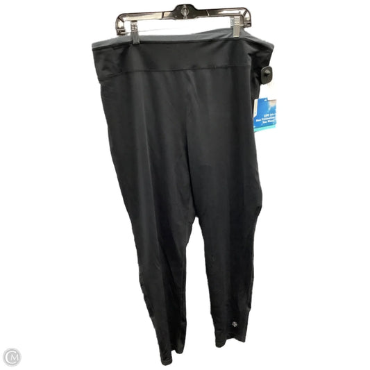Athletic Leggings By Clothes Mentor In Black, Size: 3x