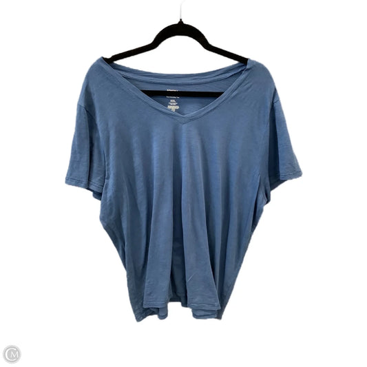 Top Short Sleeve Basic By Sonoma In Blue, Size: Xxl