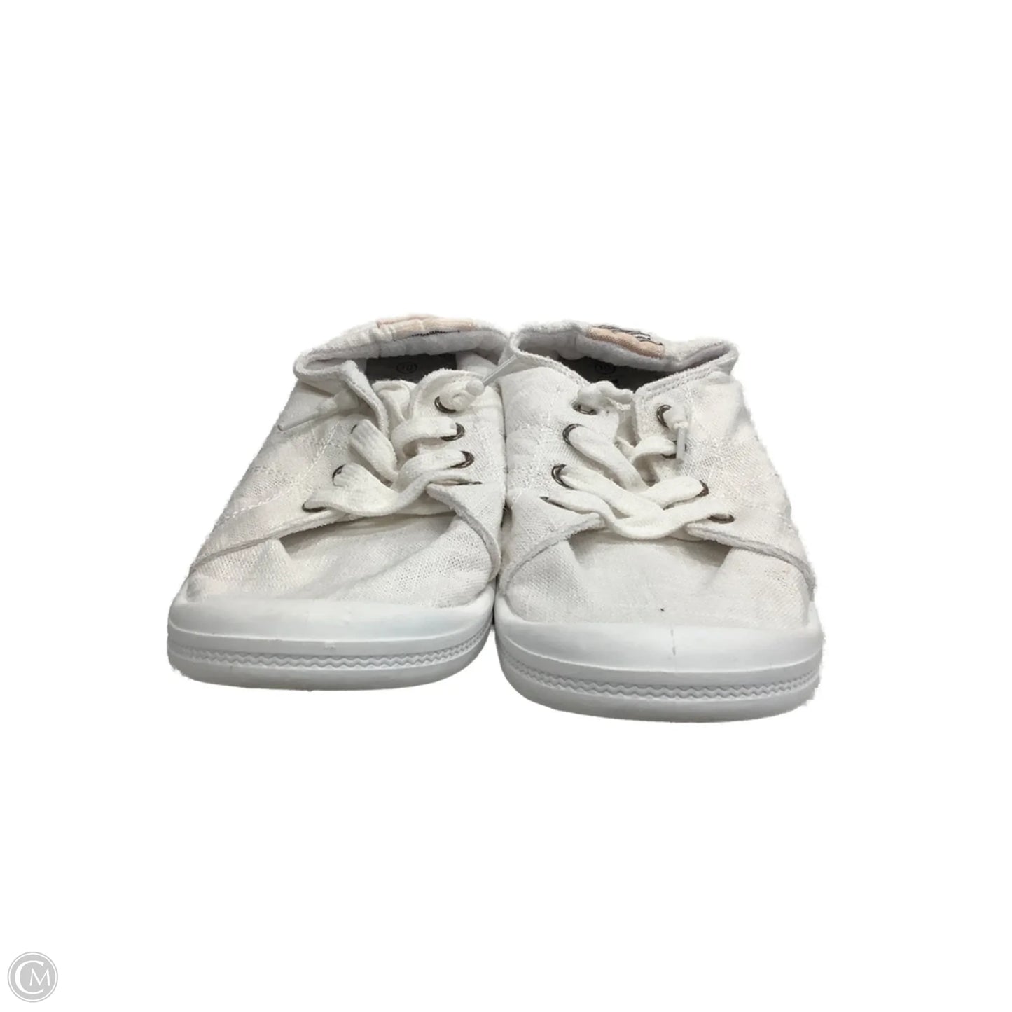 Shoes Flats By Clothes Mentor In White, Size: 10