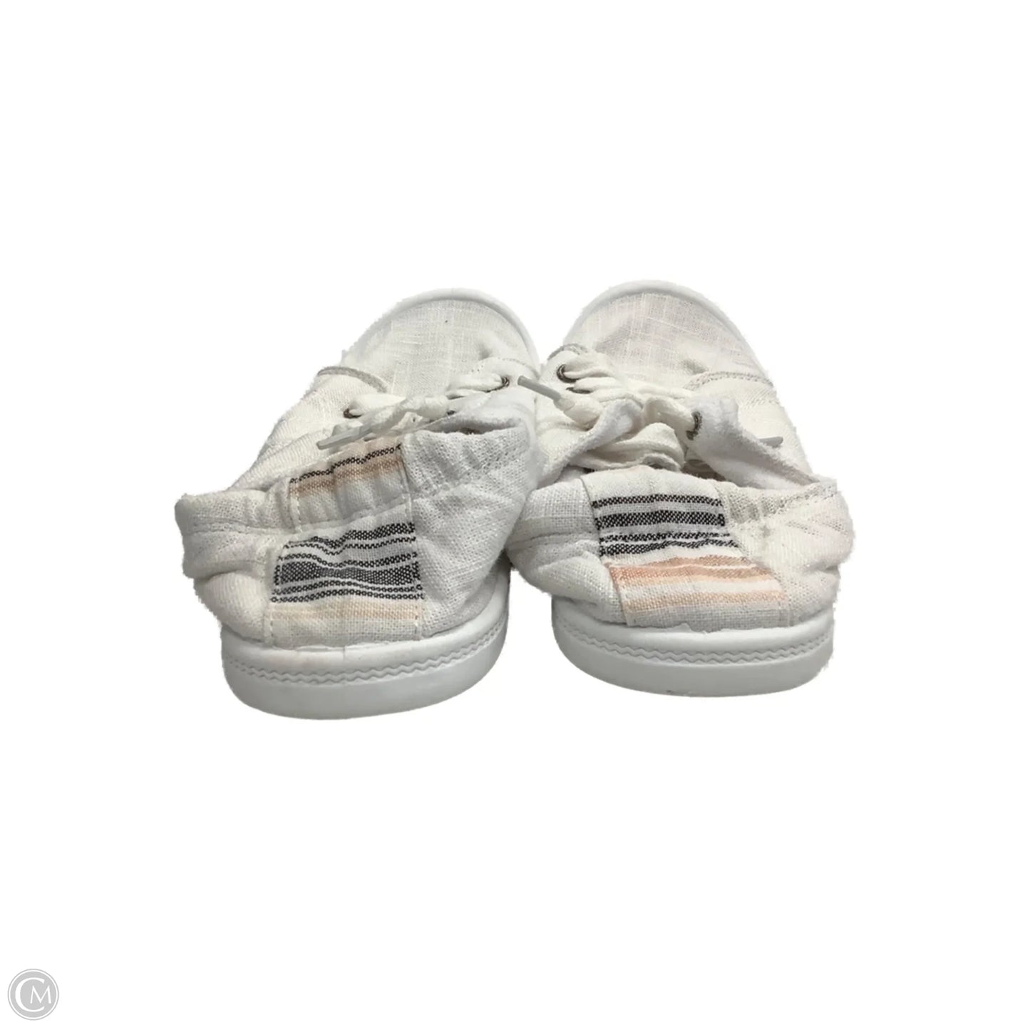 Shoes Flats By Clothes Mentor In White, Size: 10