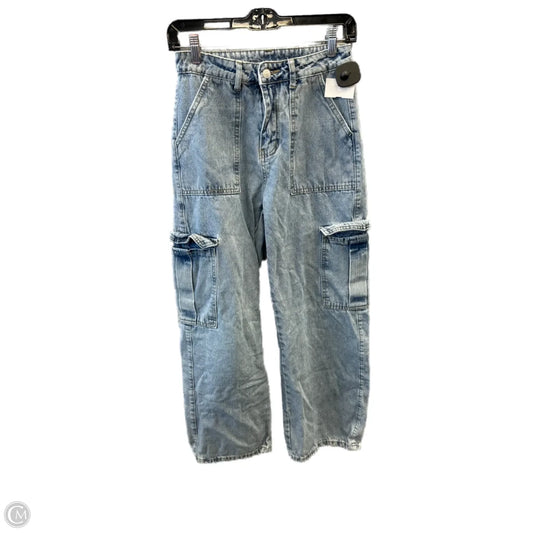 Jeans Straight By Shein In Blue Denim, Size: 0