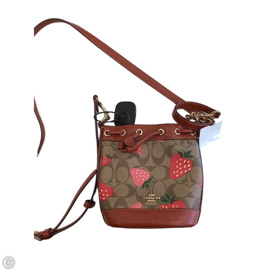 Crossbody Designer By Coach, Size: Small