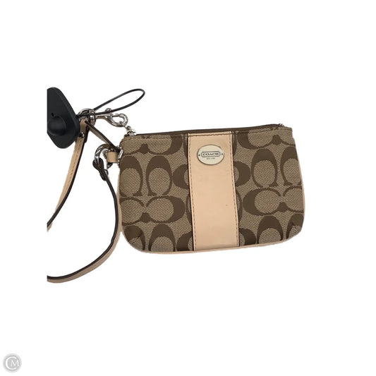 Wristlet Designer By Coach, Size: Small