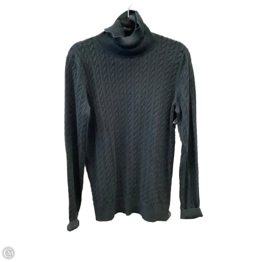 Sweater By Talbots In Black, Size: L