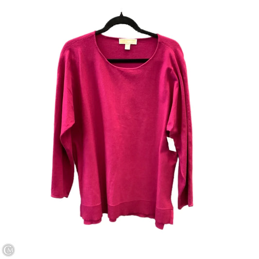 Top Long Sleeve By Michael By Michael Kors In Purple, Size: Xl