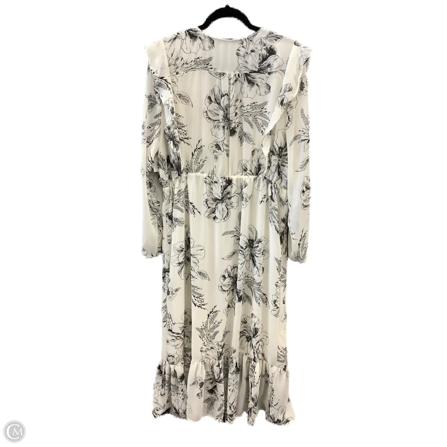 Dress Casual Maxi By Ophelia Roe In Cream, Size: Xl