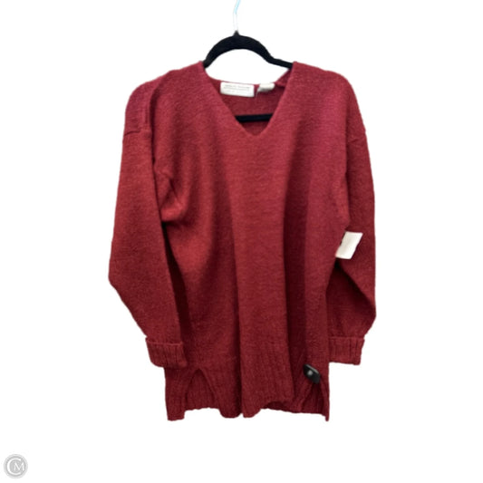Sweater By Carolyn Taylor In Red, Size: M
